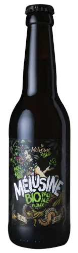 Bouteille de Mélusine Bio, pale ale blonde biologique